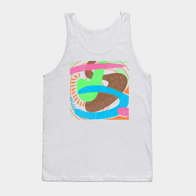 Abstract 8 Tank Top by nelateni